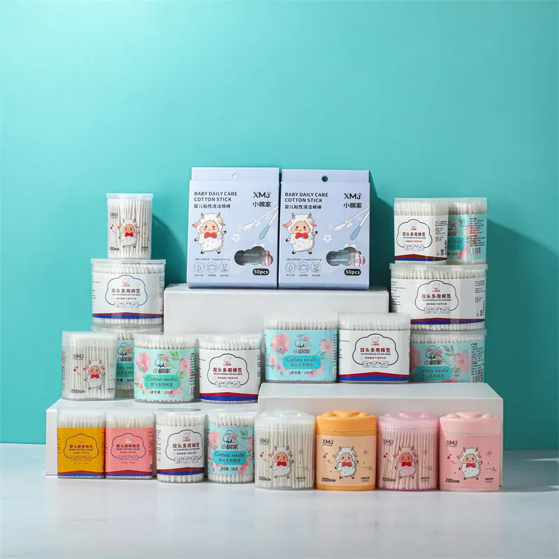 Cheap Double spiral head paper stick cotton swab Manufacturer, Exporters