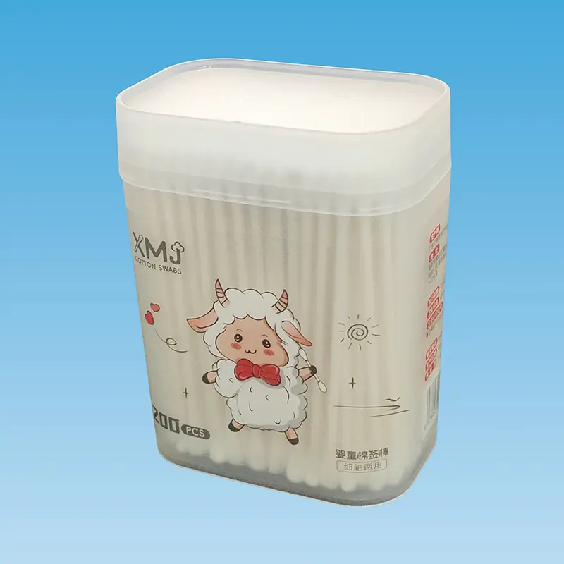 Custom Double round head cotton swab for babies Exporter, Exporters