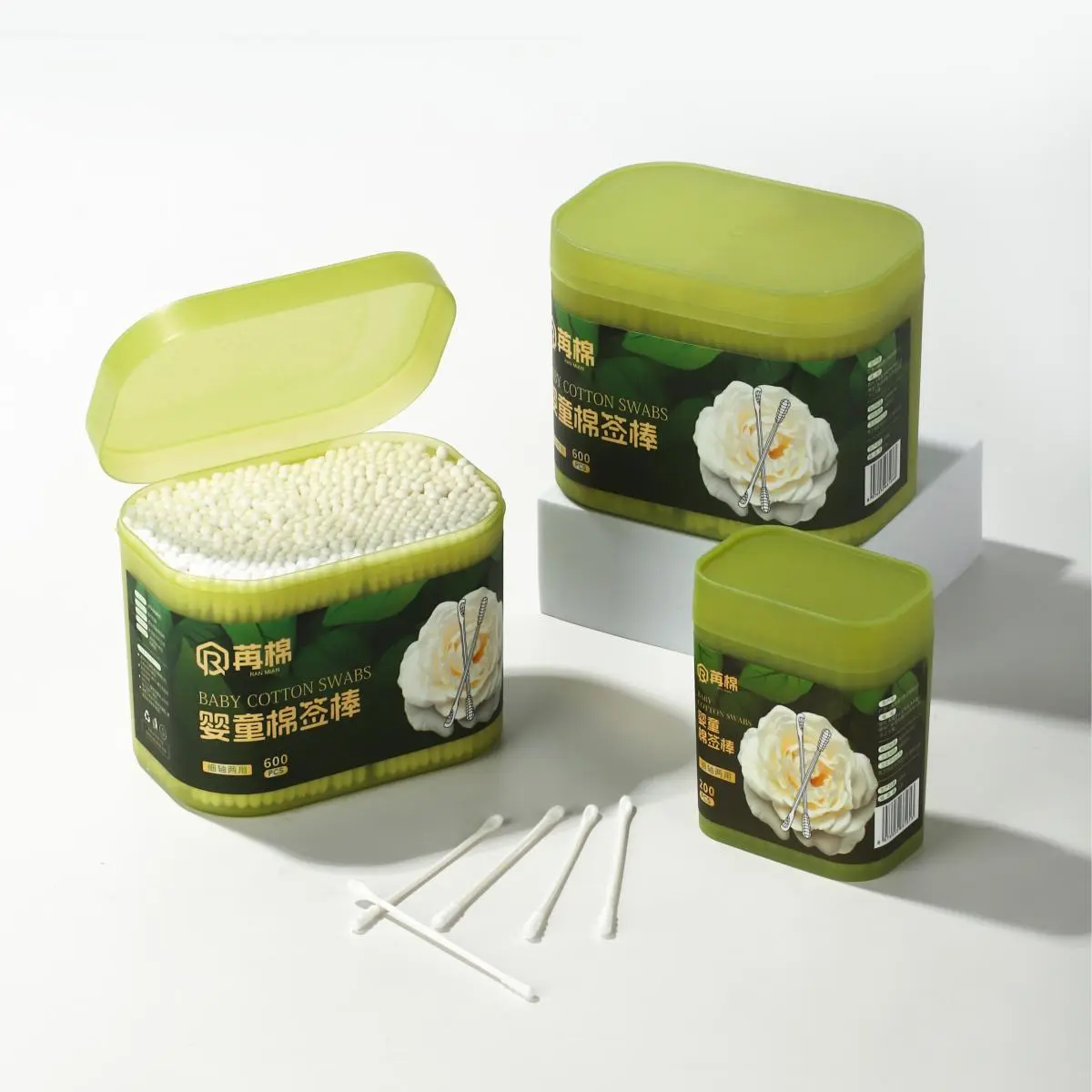 CE Certification Camellia Baby Cotton Swabs Supplier, Factories