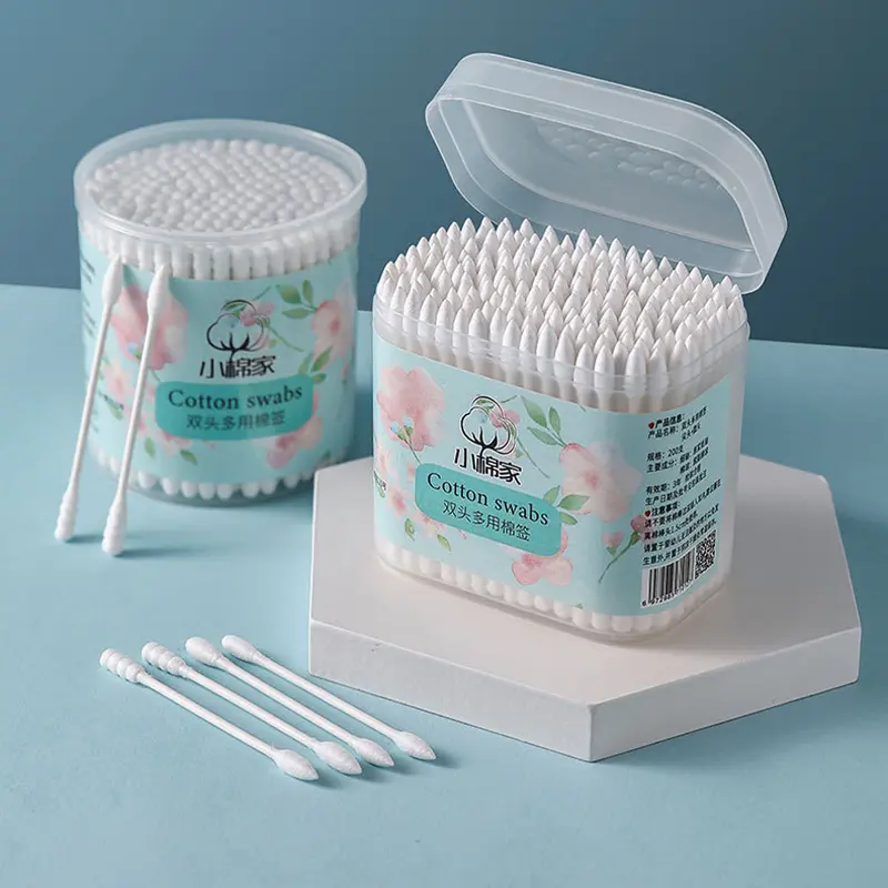 Best Spiral head + round head bamboo stick cotton swab Suppliers, Factories