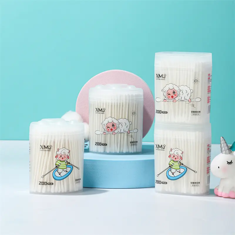 Custom Double round head paper stick cotton swab Manufacturer, Exporter