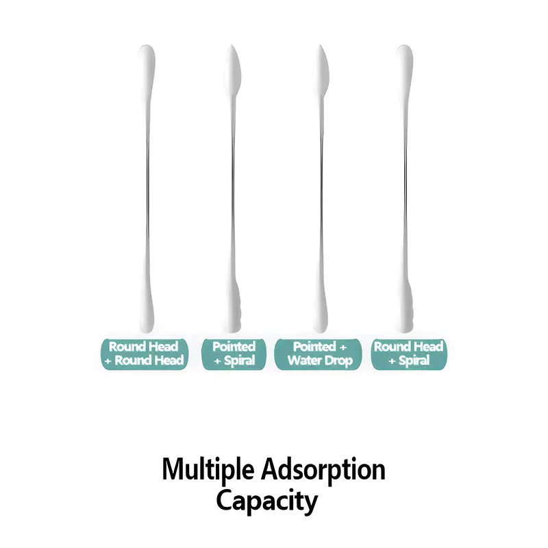 CE Certification Double Round Head Bamboo Stick Cotton Swab for Adults Factory, Pricelist