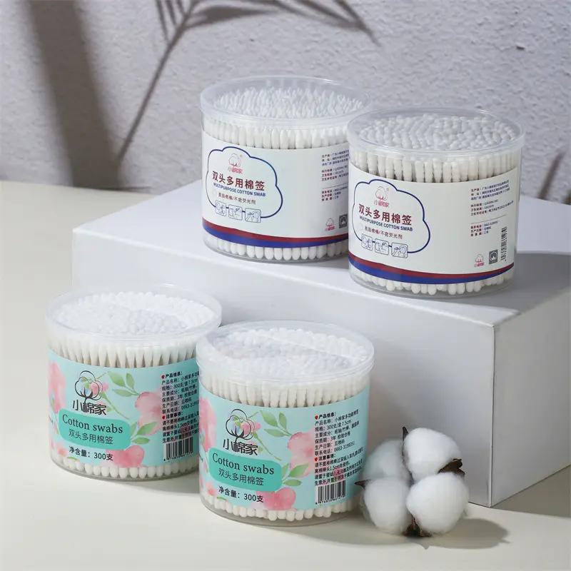High-Quality Pointed + round head paper stick cotton swab Suppliers, Factory