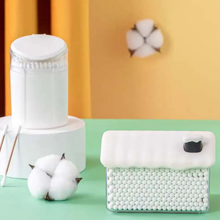 CE Certification Double Round head Cleaning Cotton Swab Buds with Wooden Sticks, Eyeshadow Tip Applicators Wood Sticks for Makeup Nail Art Tattoo Manufacturers, Pricelist