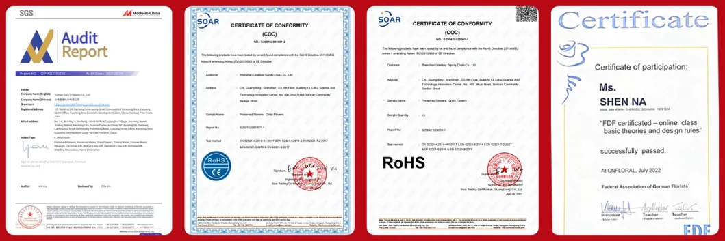 Quality Certifications