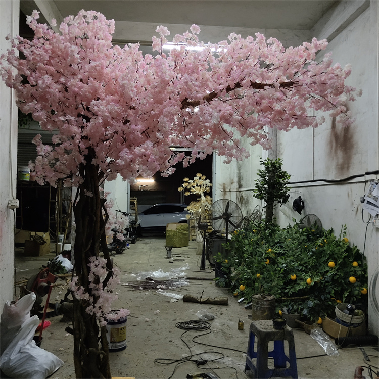 Hot Sale Customized Large 3-6 M Cherry Blossom for Wedding Party