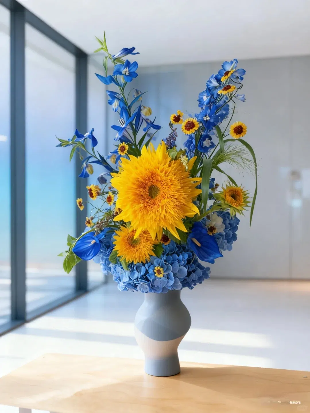 Artistic Design of Artificial Sunflowers
