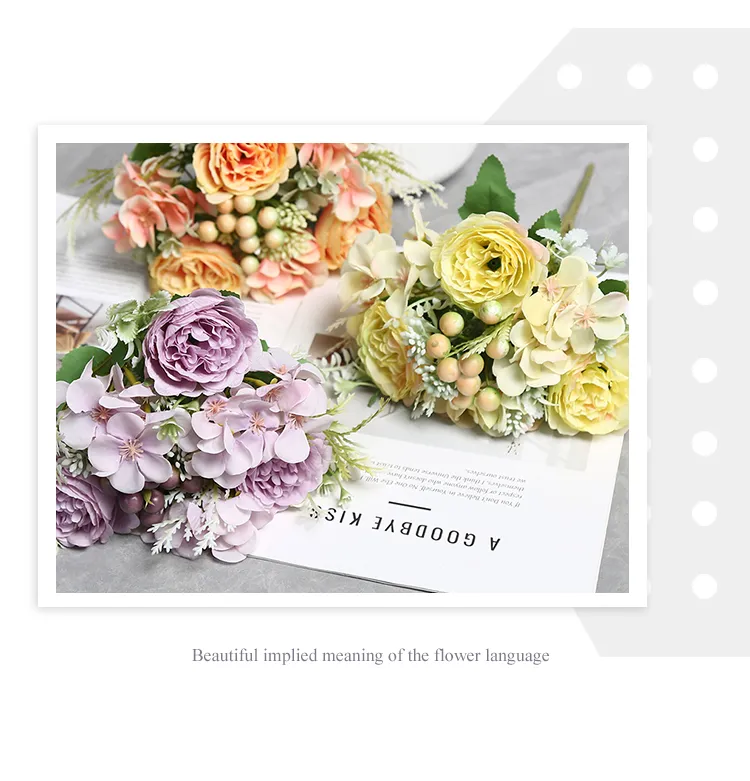 Artificial Peony Decor