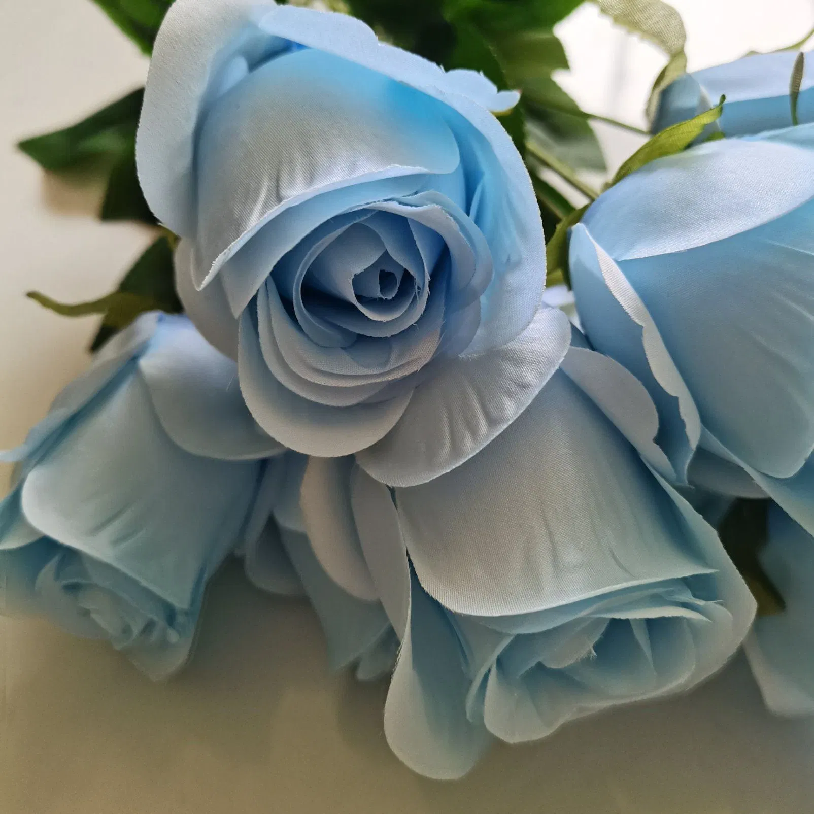 Elegant Artificial Rose and Lily Bouquet for Wedding Decor