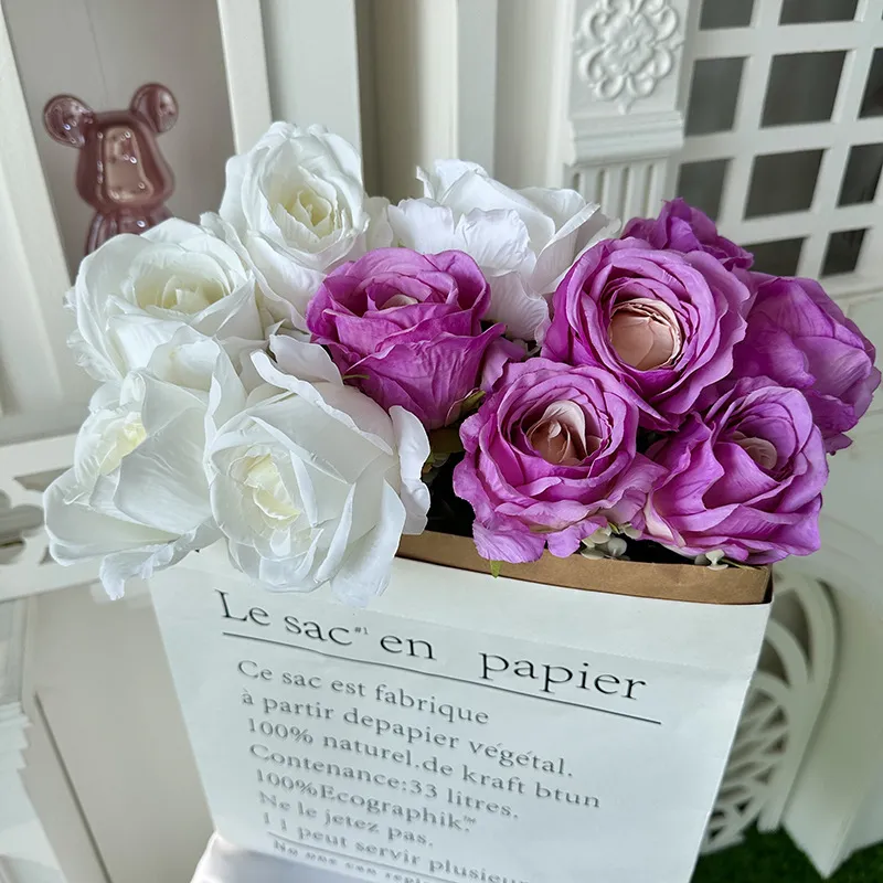 Elegant Silk Rose Bouquet