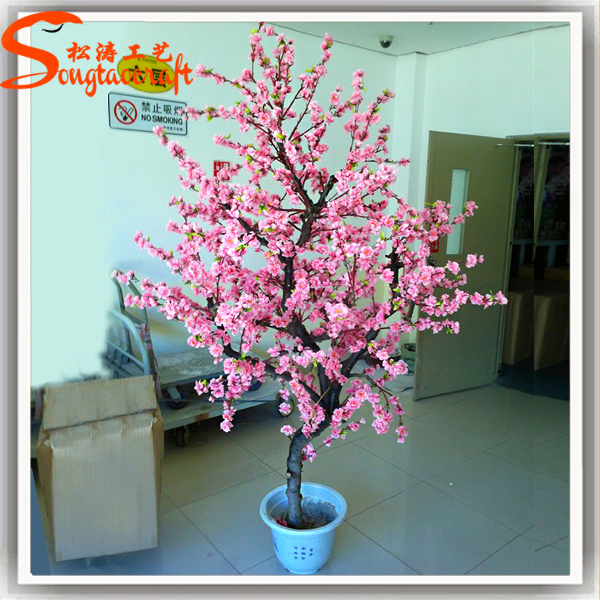 2016 Hot Sale Artificial Mini Cherry Blossom for Outdoor Decoration