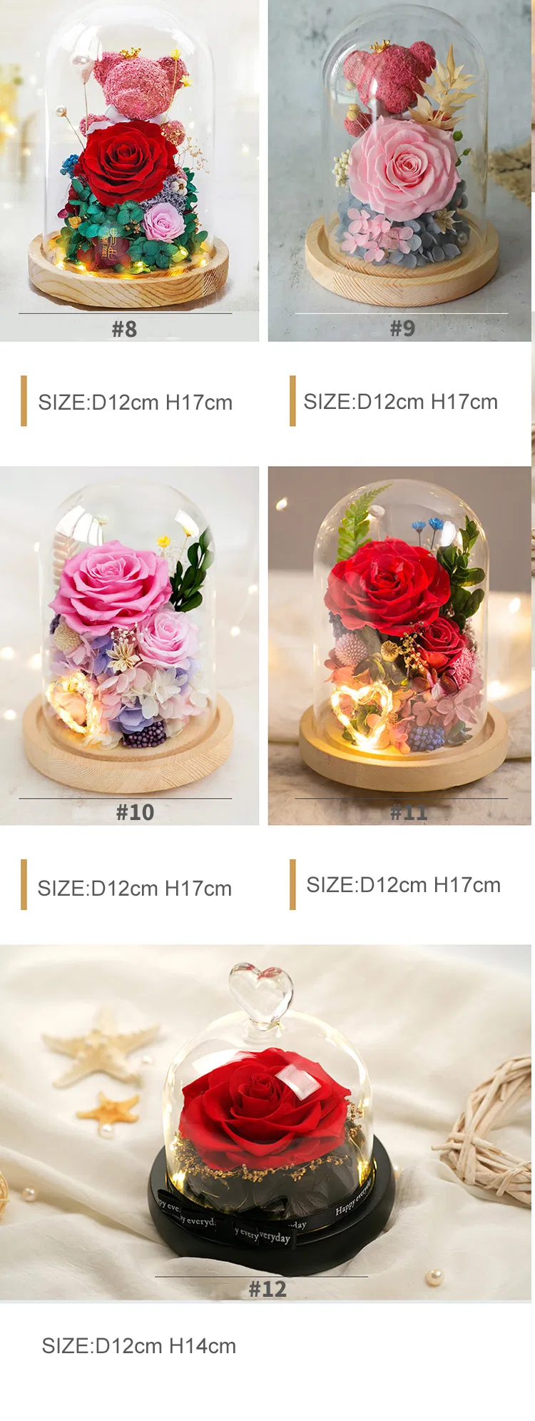 Rose Dome Gift Set