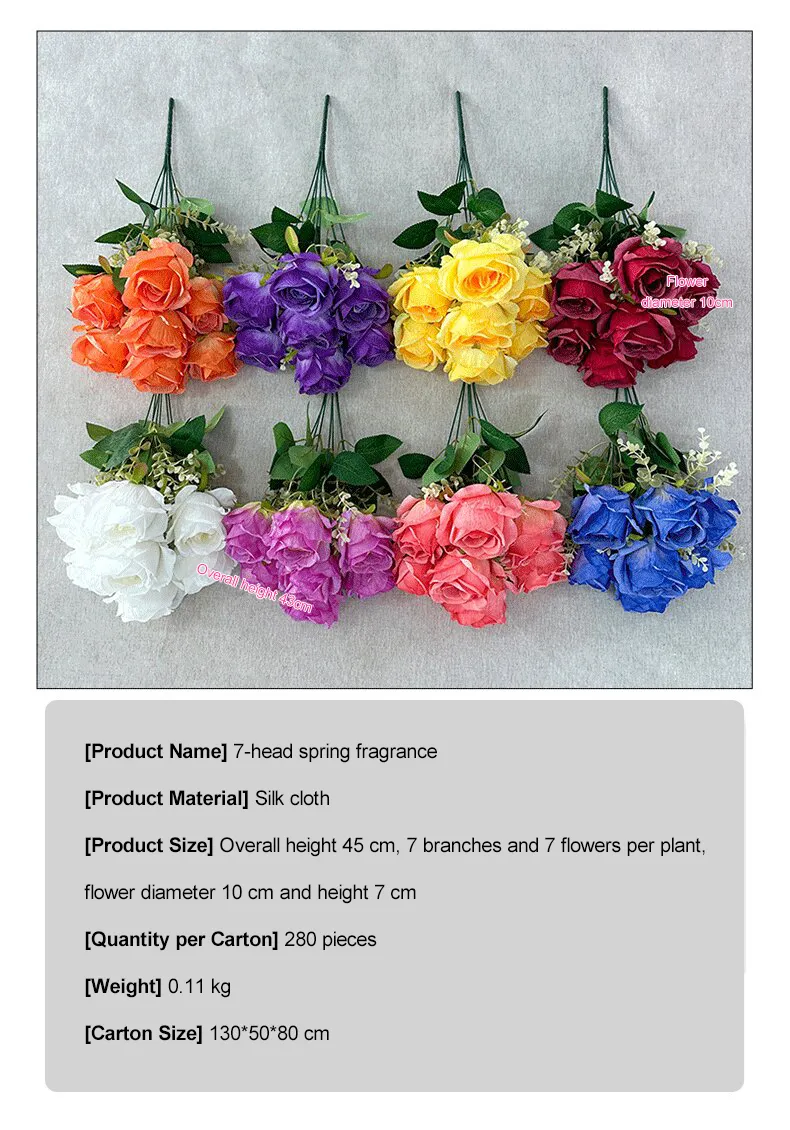 Elegant Silk Rose Bouquet