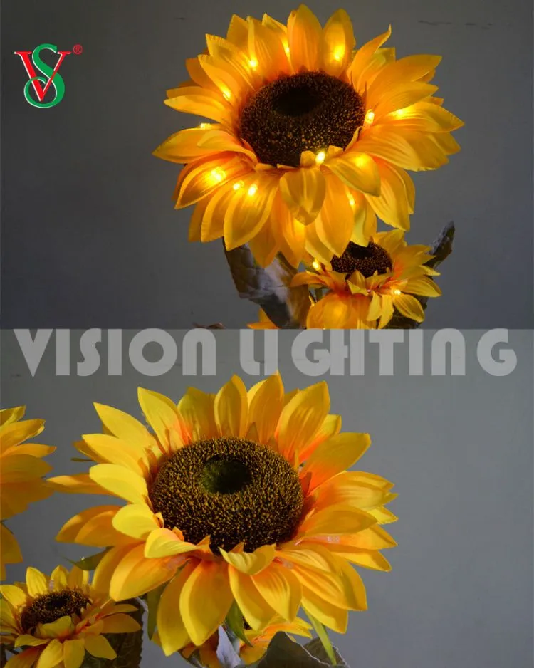 LED Sunflower Light View 1
