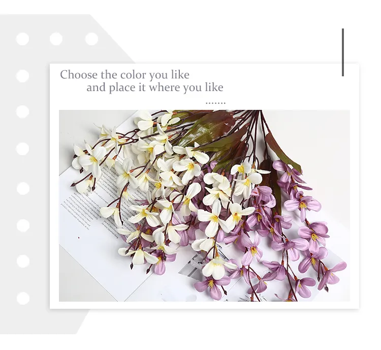 Silk Flower Autumn Orchid