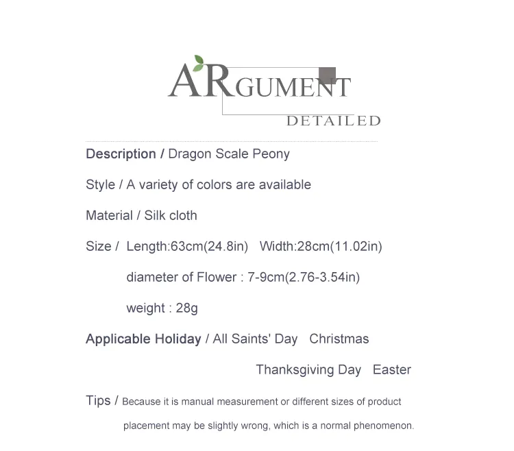 Luxury Peony Decoration