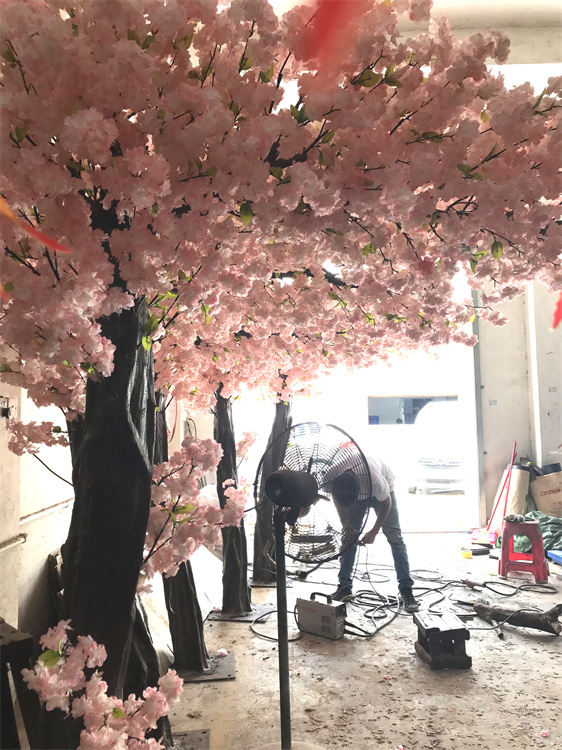 Hot Sale Customized Large 3-6 M Cherry Blossom for Wedding Party