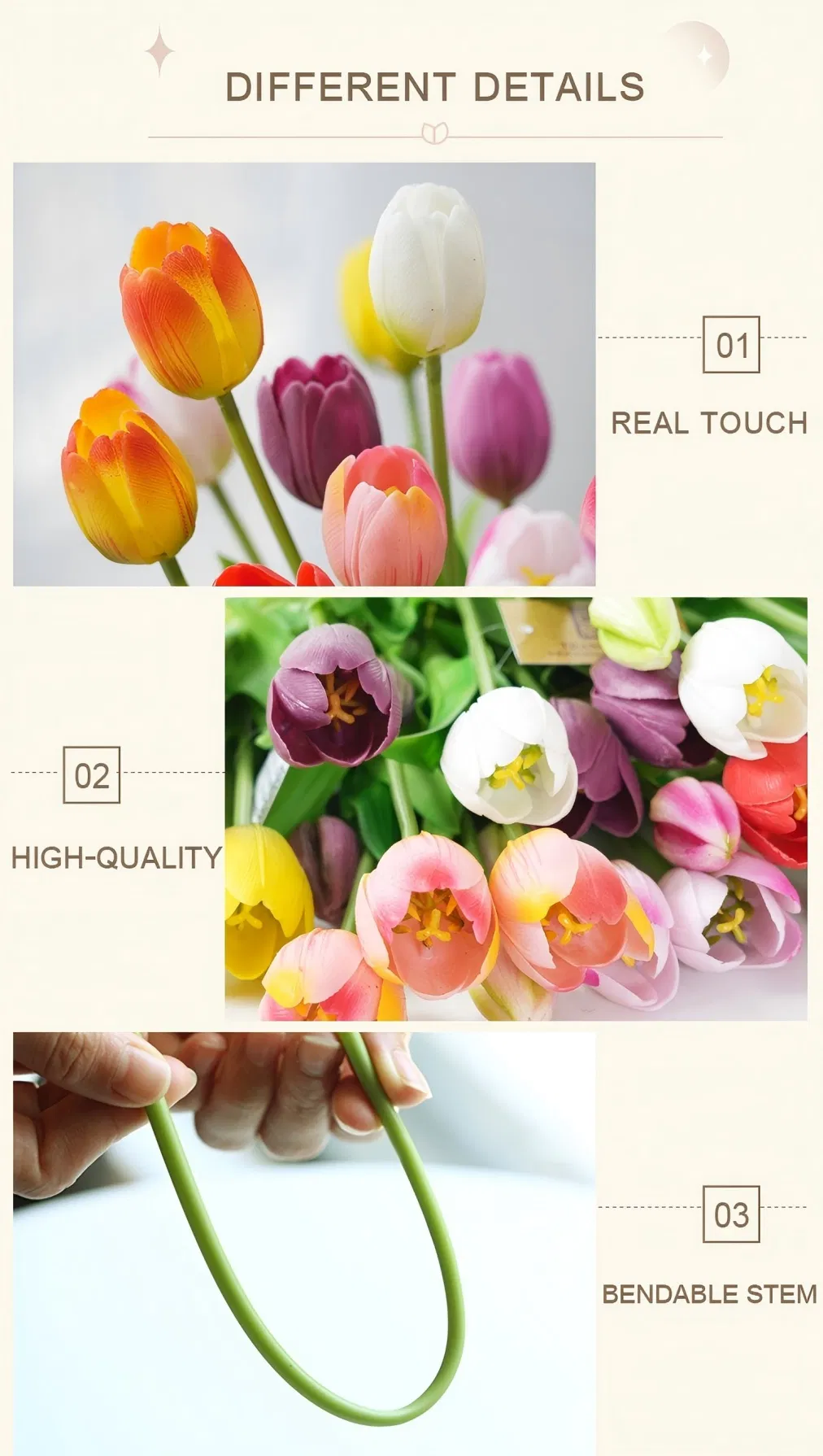 Tulip Size Details