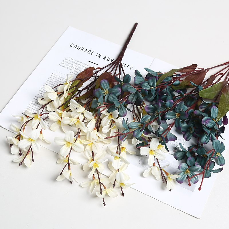 Manufacturer Wholesale Low Price Promotion Mother's Day Silk Flower Autumn Orchid