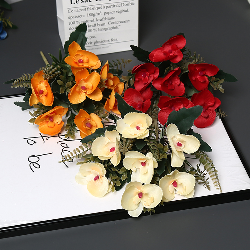 Artificial Flower Amaryllis Arrangement Dramatic Holiday Dinners Blossom Dyed White Window Display Wrapping Paper Warm Wildflower Orchid