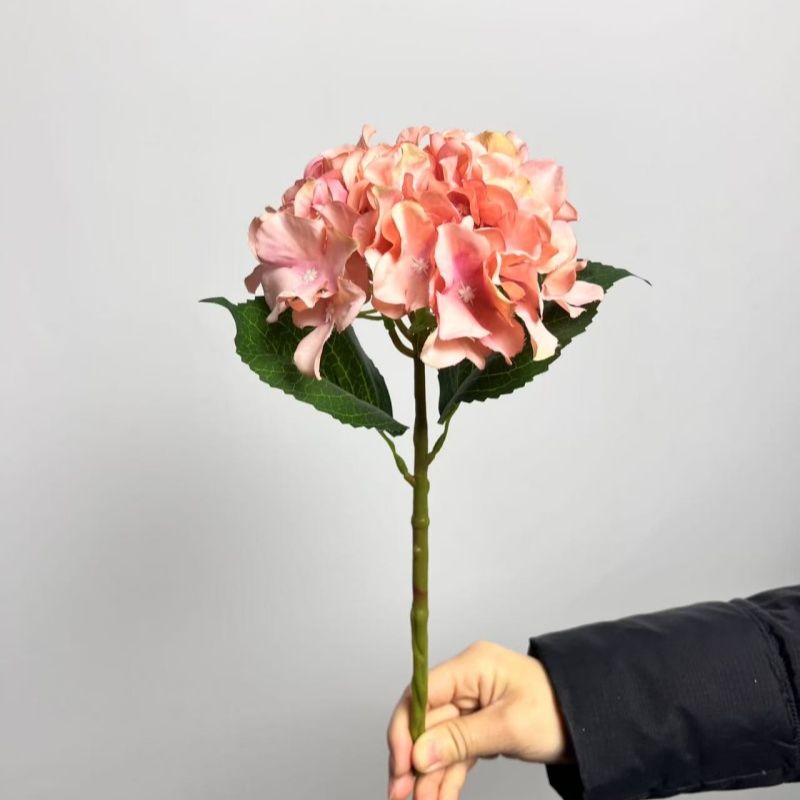 Small Single Hydrangea for Wedding Home Holiday Decoration From Factory Wholesale Bulk Price Artificial Flower