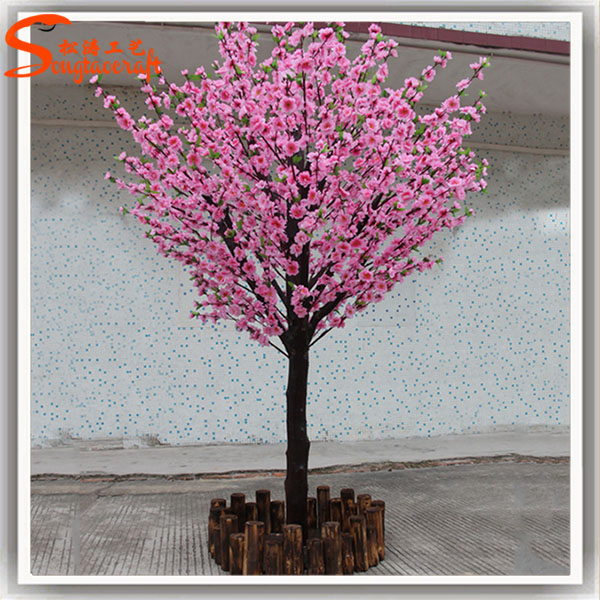 Lastest Style Artificial Fake Plastic Japanese Cherry Blossom