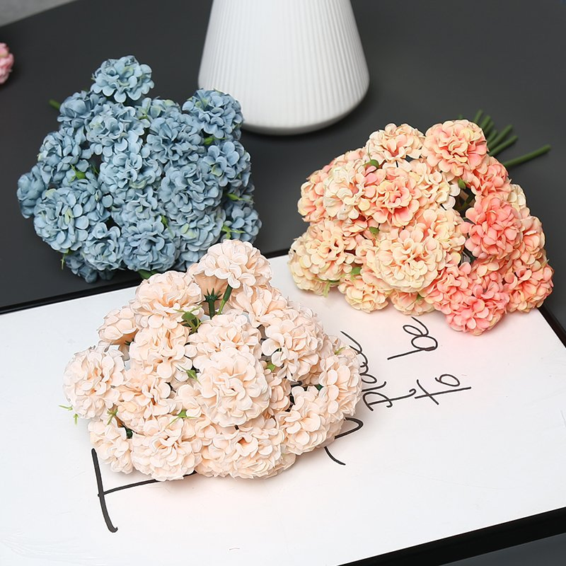 Delicate Artificial Flower Anemones Unique Touch Wedding Bouquets Gardenia Foam Orange Restaurant Lace Fresh Gerbera Hydrangea