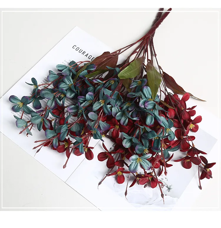 Silk Flower Autumn Orchid