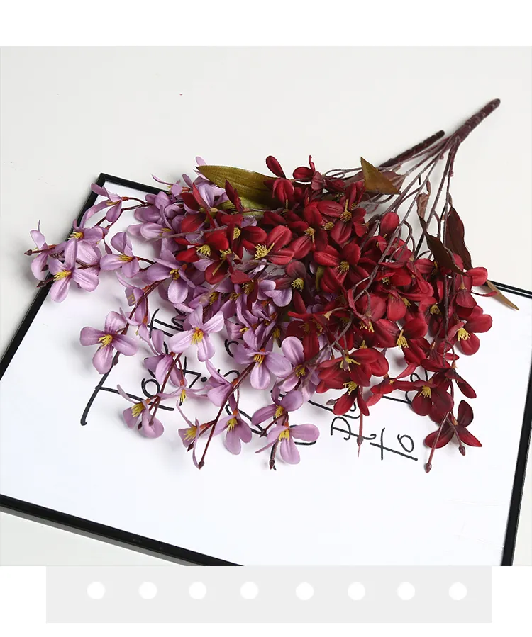 Silk Flower Autumn Orchid