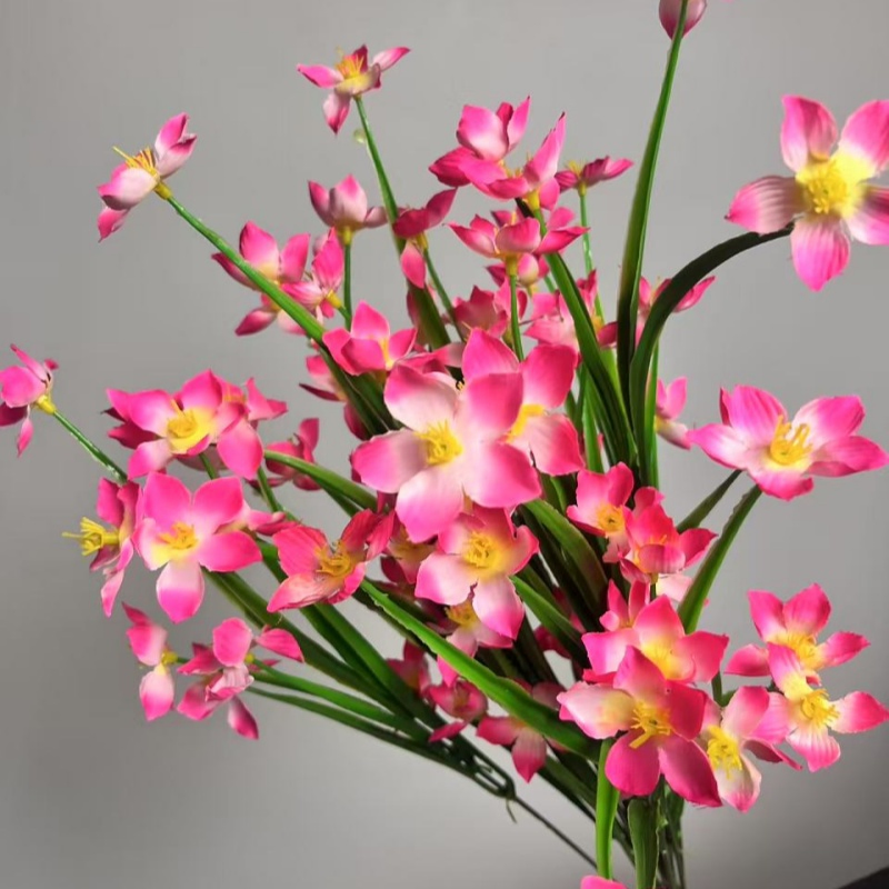 Fourty Heads Orchid for Home Holiday Decoration From Factory Wholesale Artificial Flower ODM