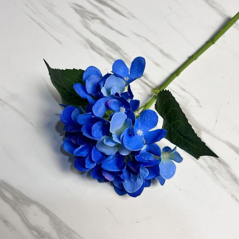 Small Single Hydrangea for Home Wedding Decoration From Factory Artificial Flower