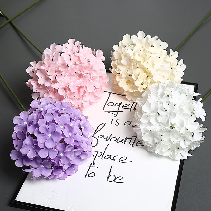 Busy Lifestyles Love These Artificial Flowers: Lush Blooms with Zero: Decorative Flowers Gerbera Rose Gift Corner-Brightening Table-Softening Hydrangea