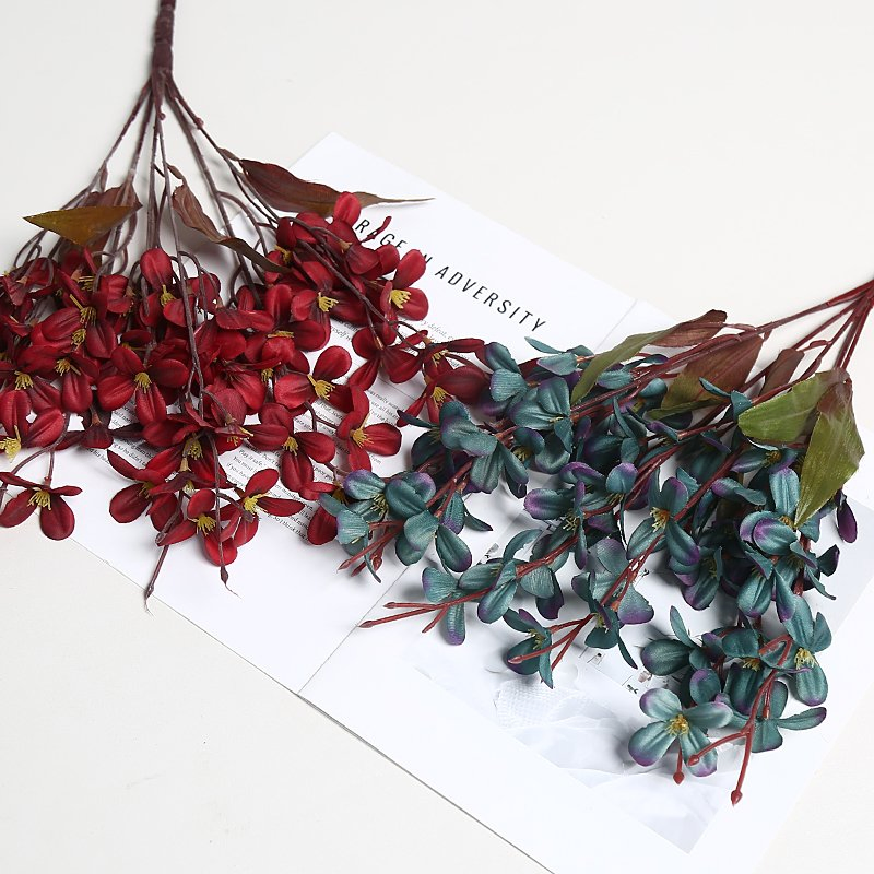 Manufacturer Wholesale Low Price Promotion Mother's Day Silk Flower Autumn Orchid