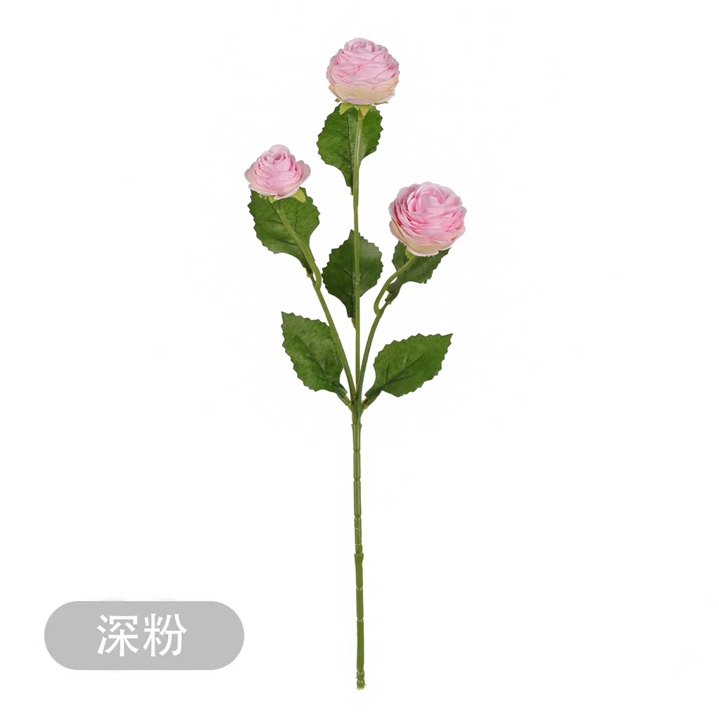 Wholesale Custom White Pink Wedding Supplies Rose Backdrop Silk Artificial Decorative
