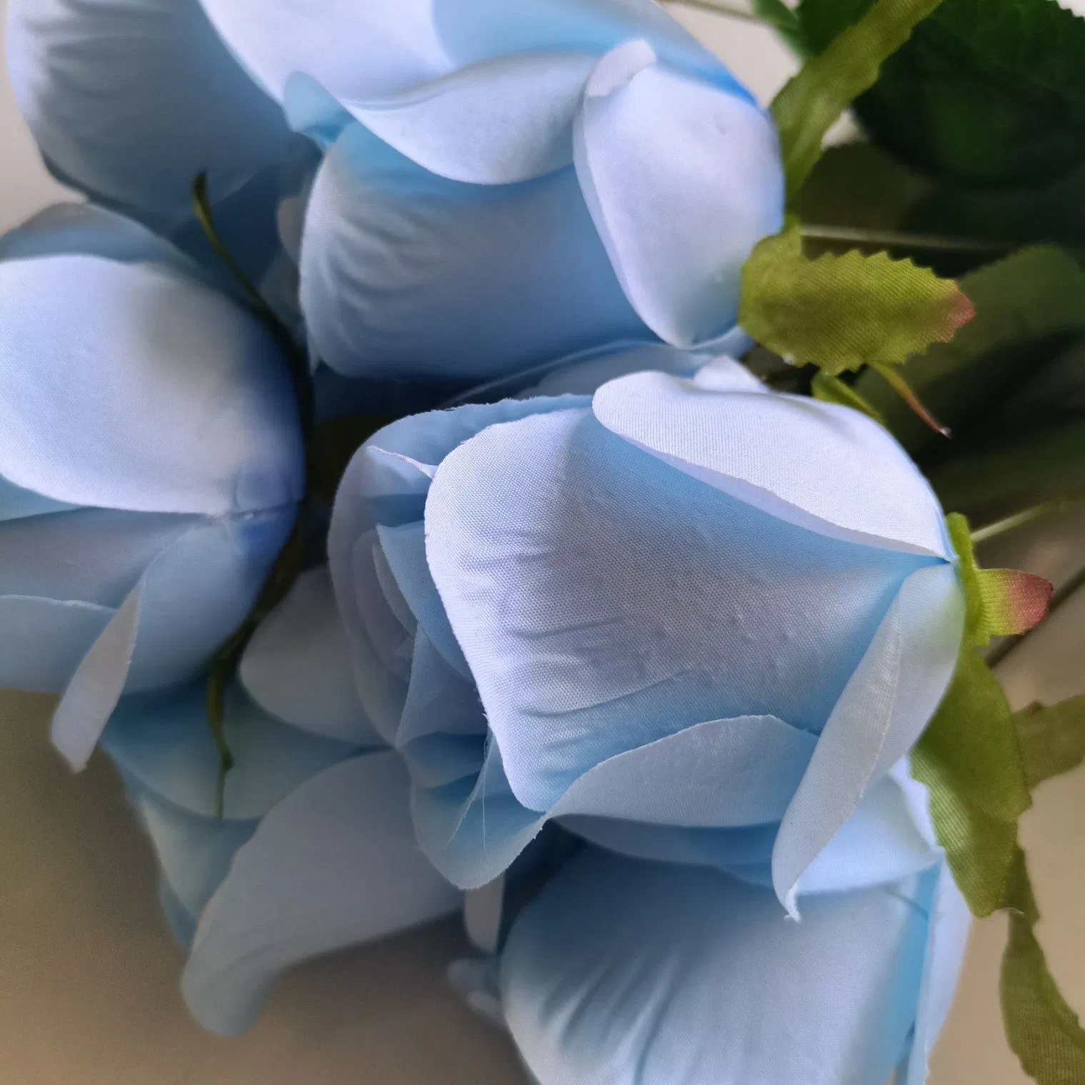 Elegant Artificial Rose and Lily Bouquet for Wedding Decor