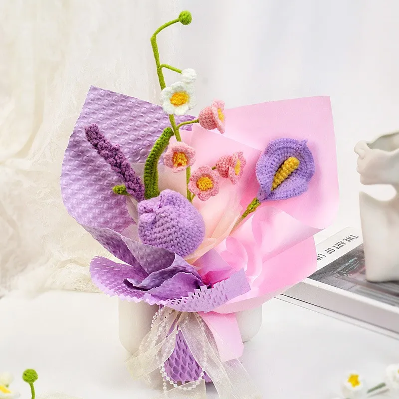 Hand-Crocheted Mixed Bouquet 3