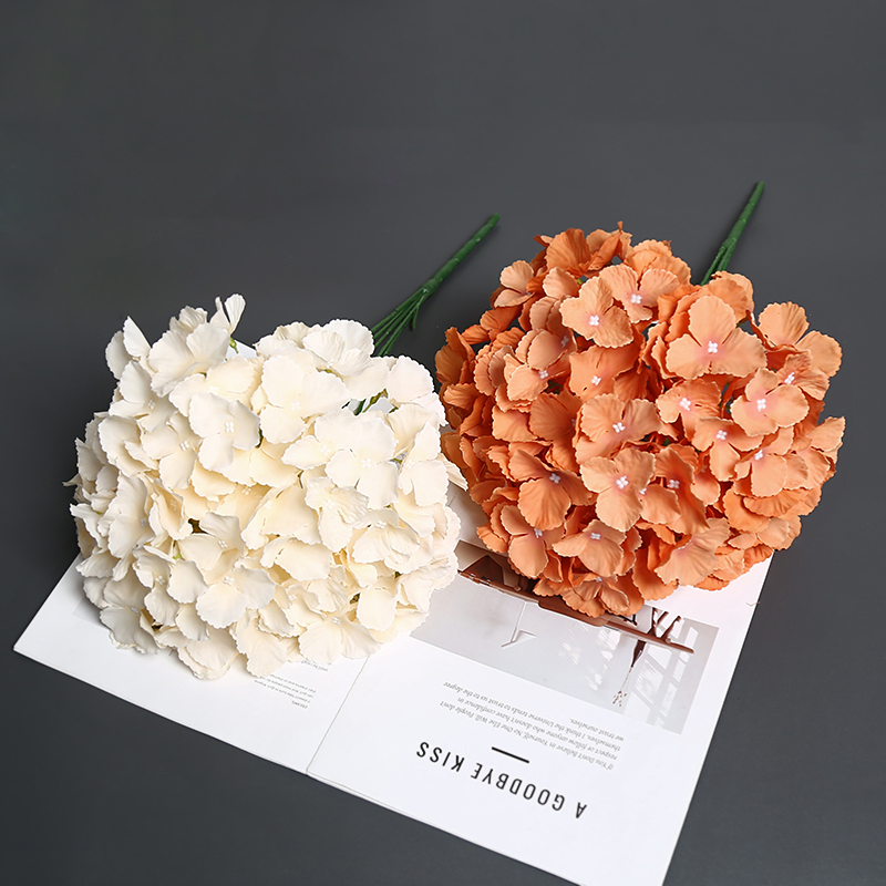 Handmade Artistry Shines in Unique Artificial Flowers: Durable Stem Peony Orchid Café Table Accent Calming Nostalgic Hydrangea