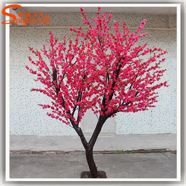 Lastest Style Artificial Fake Plastic Japanese Cherry Blossom