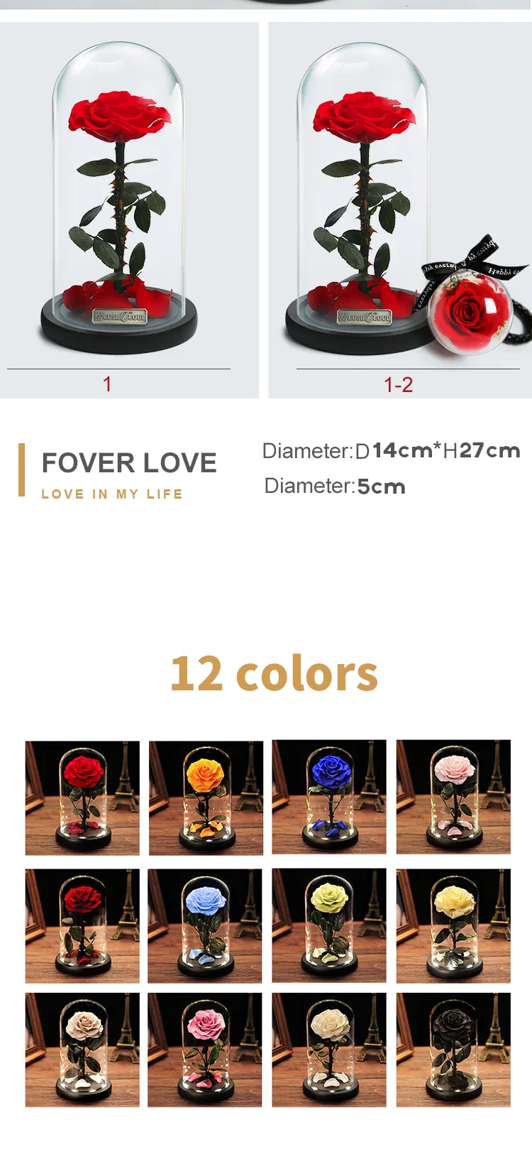 Handmade Preserved Flower