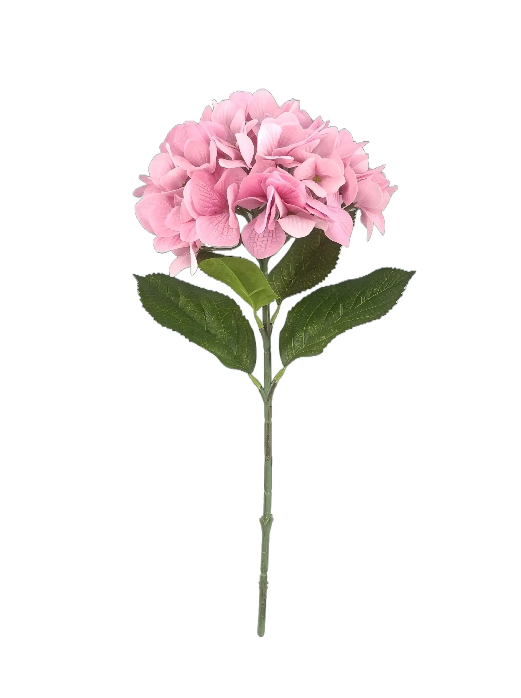 47cm Premium Real Touch Artificial Hydrangea Stem