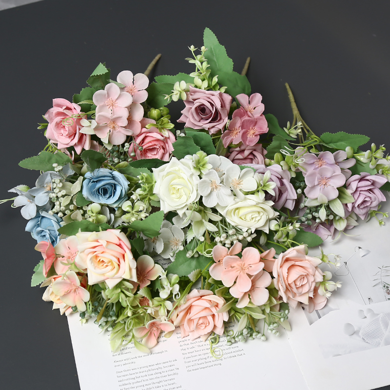 Sunny Yellow Blooms Artificial Flower Decoration Long-Lasting Low Maintenance No Wilting All-Season Greenery Perfect Replica Small Large Rose