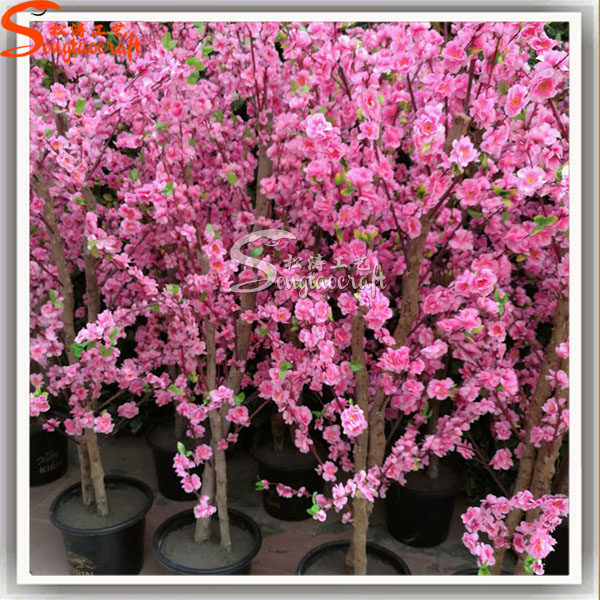 2016 Hot Sale Artificial Mini Cherry Blossom for Outdoor Decoration