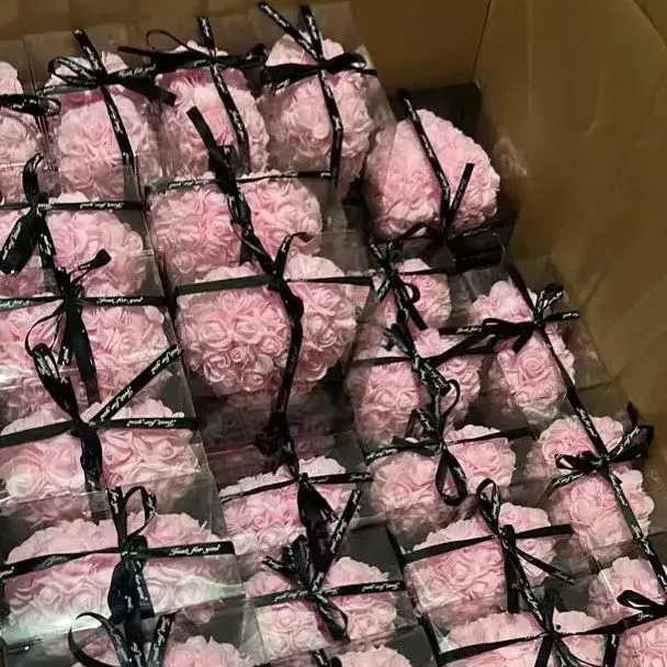 Eternal Preserved Rose Heart in Glass Dome