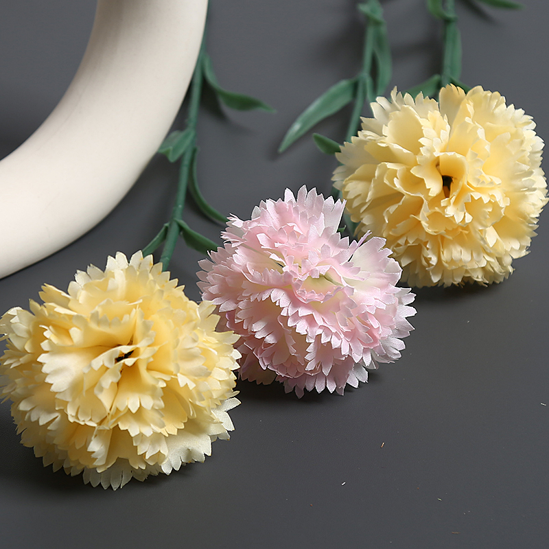 Realistic Artificial Flower Gerbera Bouquet: Bright for Kids’ Birthday: Orchid Carved Delicate Tabletop Ribbon Natural Cherry Blossom