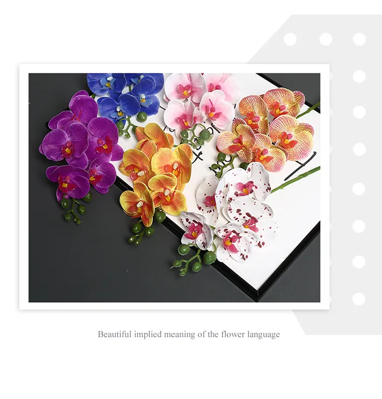 Artificial Orchid Decoration