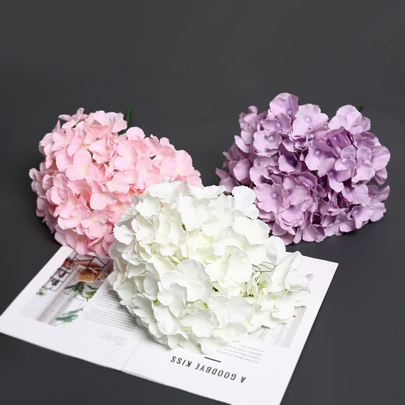 Traditional Living Rooms Bloom with Timeless Artificial: Faux Flowers Iris Poppy Office Reception Decor Wall-Adorning Season-Transitional Hydrangea