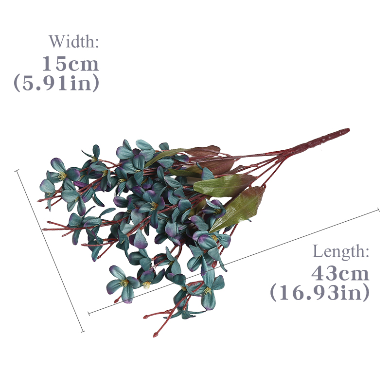 Romantic Handmade Simulated Low Price Wedding Atmosphere French Style Home Decoration Artificial Wildwood High Simulation Extemely Realistic Flowers Orchid