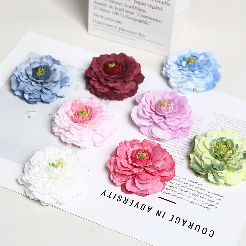 Nursery Rhyme Artificial Flower Decoration Export Quality Customer Praise Elegant Packaging Wholesale Supply Bulk Discount Stock Peony