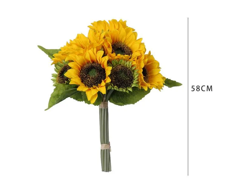 Artificial Silk Sunflower 9