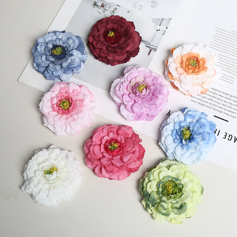 Nursery Rhyme Artificial Flower Decoration Export Quality Customer Praise Elegant Packaging Wholesale Supply Bulk Discount Stock Peony